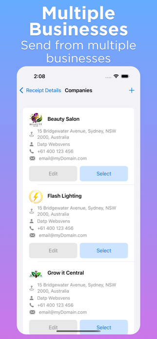 Receipt Maker Generator Screenshot 8 of 9