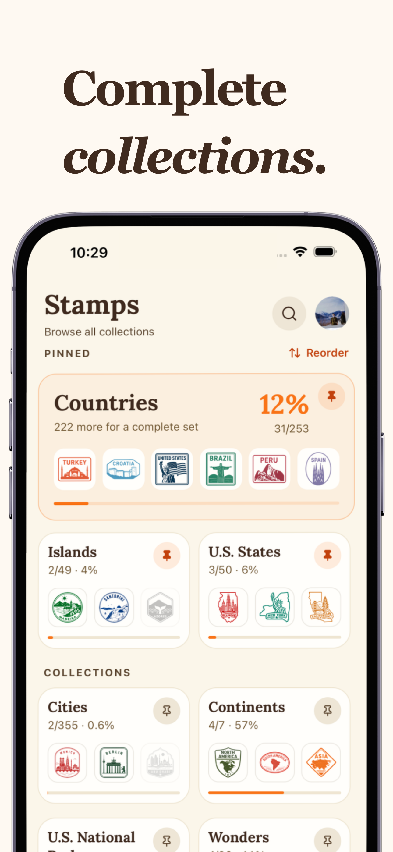 Stampie: Travel Tracker & Map screenshot 8