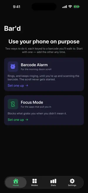 bar'd: Barcode App Blocker screenshot 4
