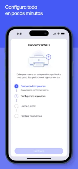 Captura de pantalla de HP en iPhone 2