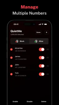 QuietMe - Call Blocker iphone bilder 3