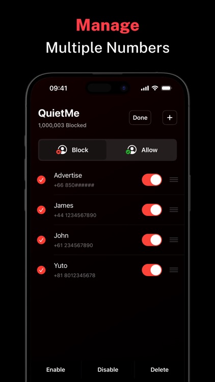 QuietMe - Call Blocker screenshot-3