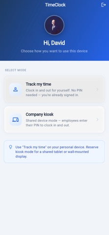 TimeOff Kiosk screenshot