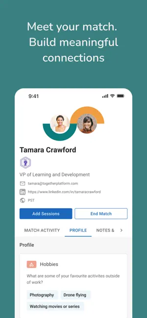 Together Mentorship Platform screenshot 3