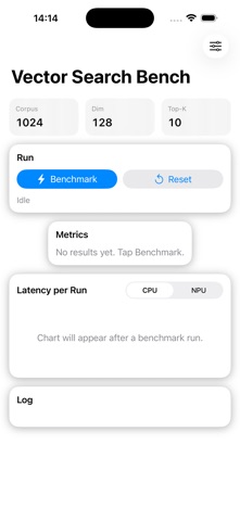 Vector Search Bench Screenshot 4 of 4