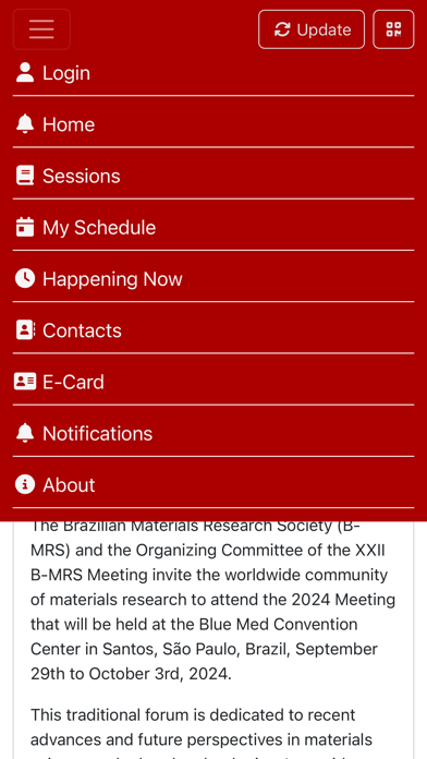 B-MRS Meeting 2024 Screenshot