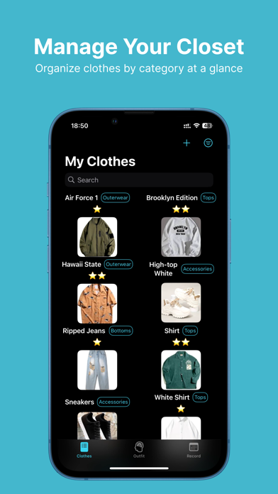 Simple Style: Wardrobe Manager Screenshot
