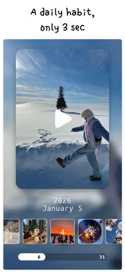 Captura de pantalla de 3 Second - Diary Short-form en iPhone 3