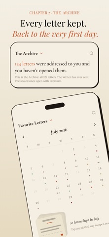 Thereafter: Letter Journal iPhone screenshot