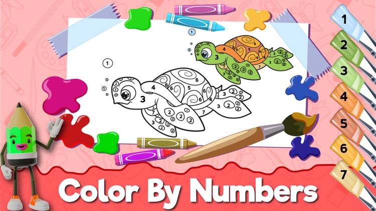 Coloring Page: Paint By Number screenshot-4