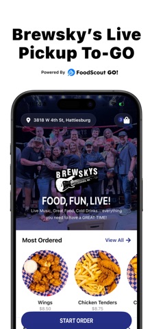 Brewsky's Live - Hattiesburg iPhone screenshot