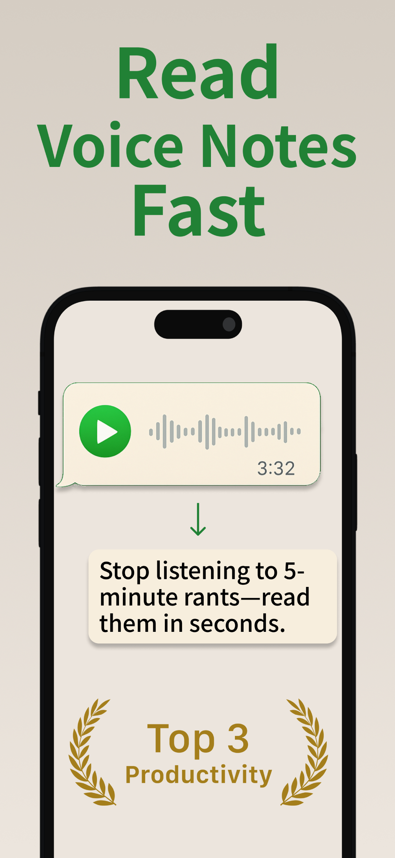 Transcriber for WhatsApp AI