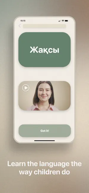 The Kazakh Language App screenshot 2