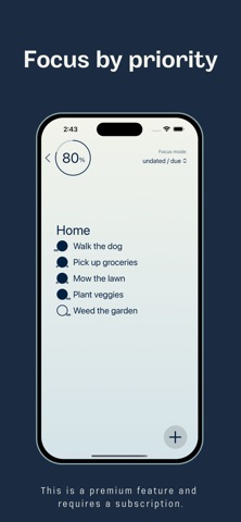 Focii screenshot