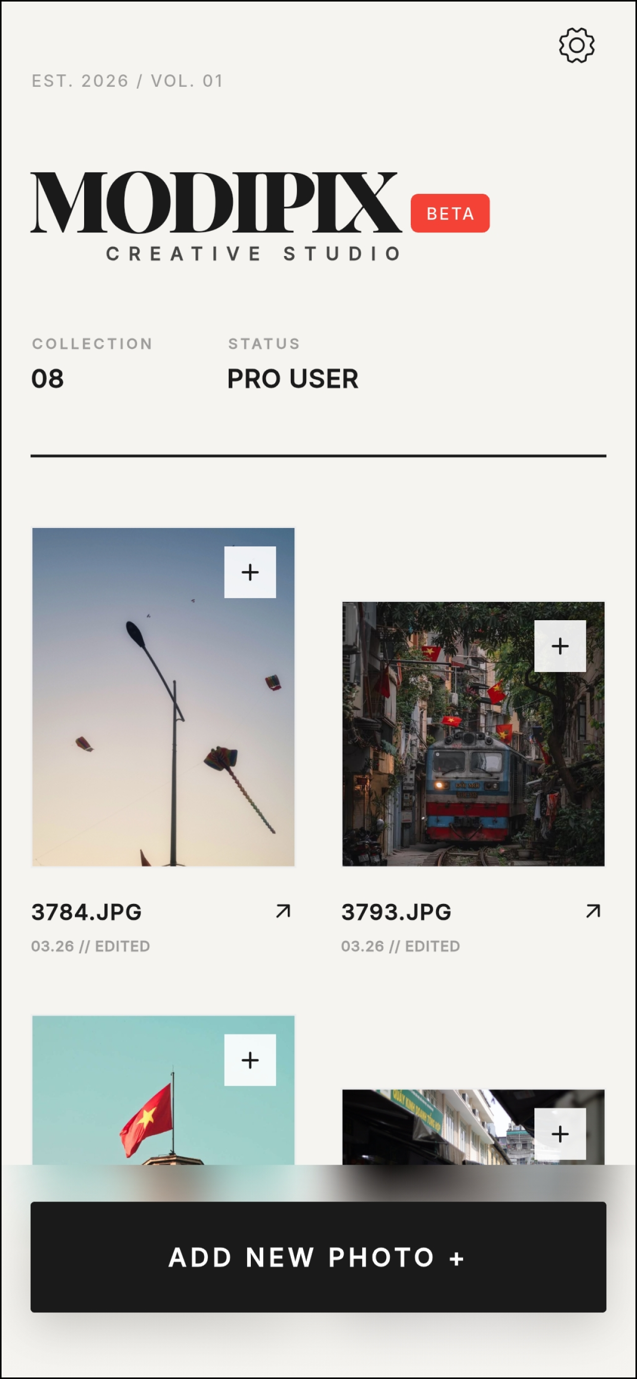 Modipix: 复古滤镜 & 3D LUTs 截图