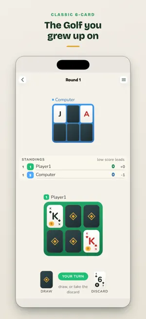 9 Card Golf: Golf Card Game screenshot 4