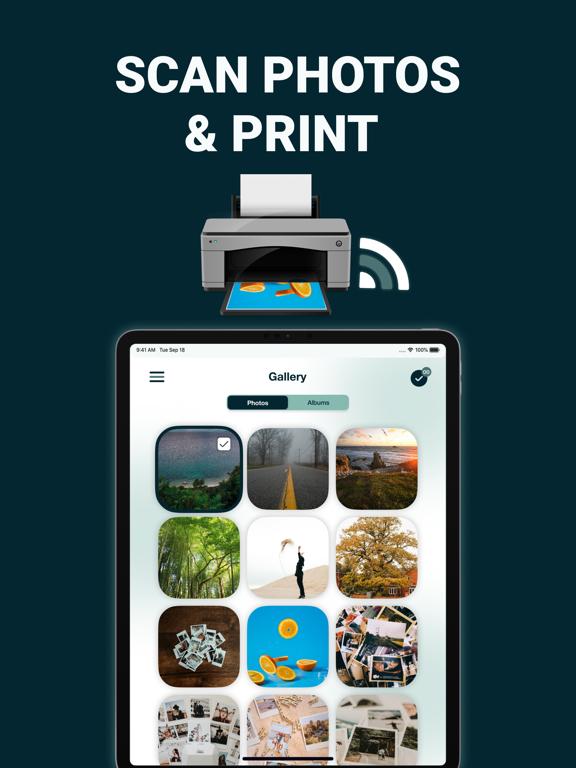 Print: Smart Wireless Printer iPad screenshot 4 - Productivity app