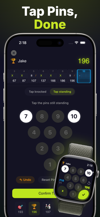 PinTracker: Bowling Scorer Screenshot 1 of 9