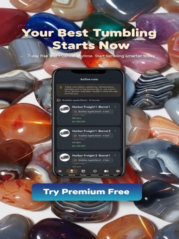 Tumbler Buddy: Rock Tumbling iPad screenshot