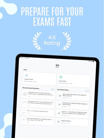 Ozard: AI Study Companion iPad screenshot 1