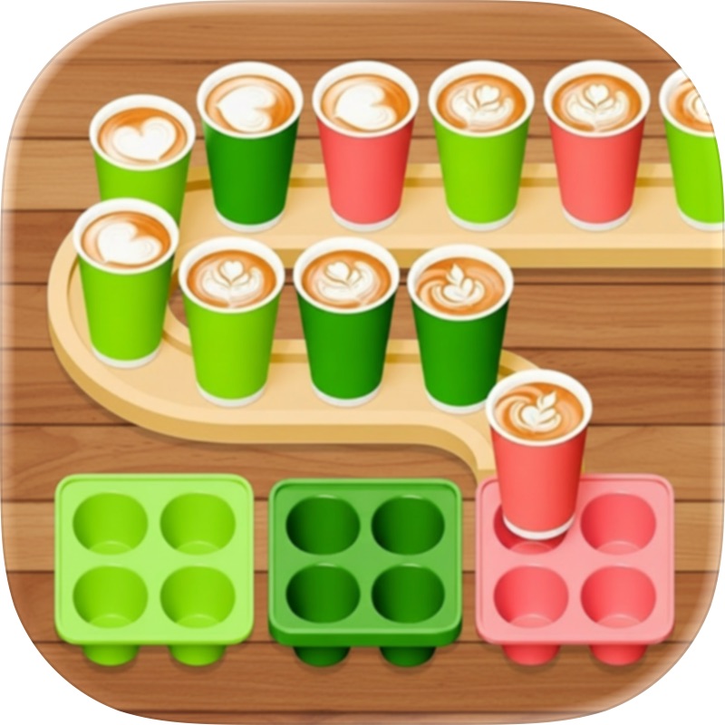 Coffee Mania - Sorting Jam screenshot 1