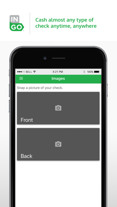 Ingo Money App - Cash Checks Screenshot