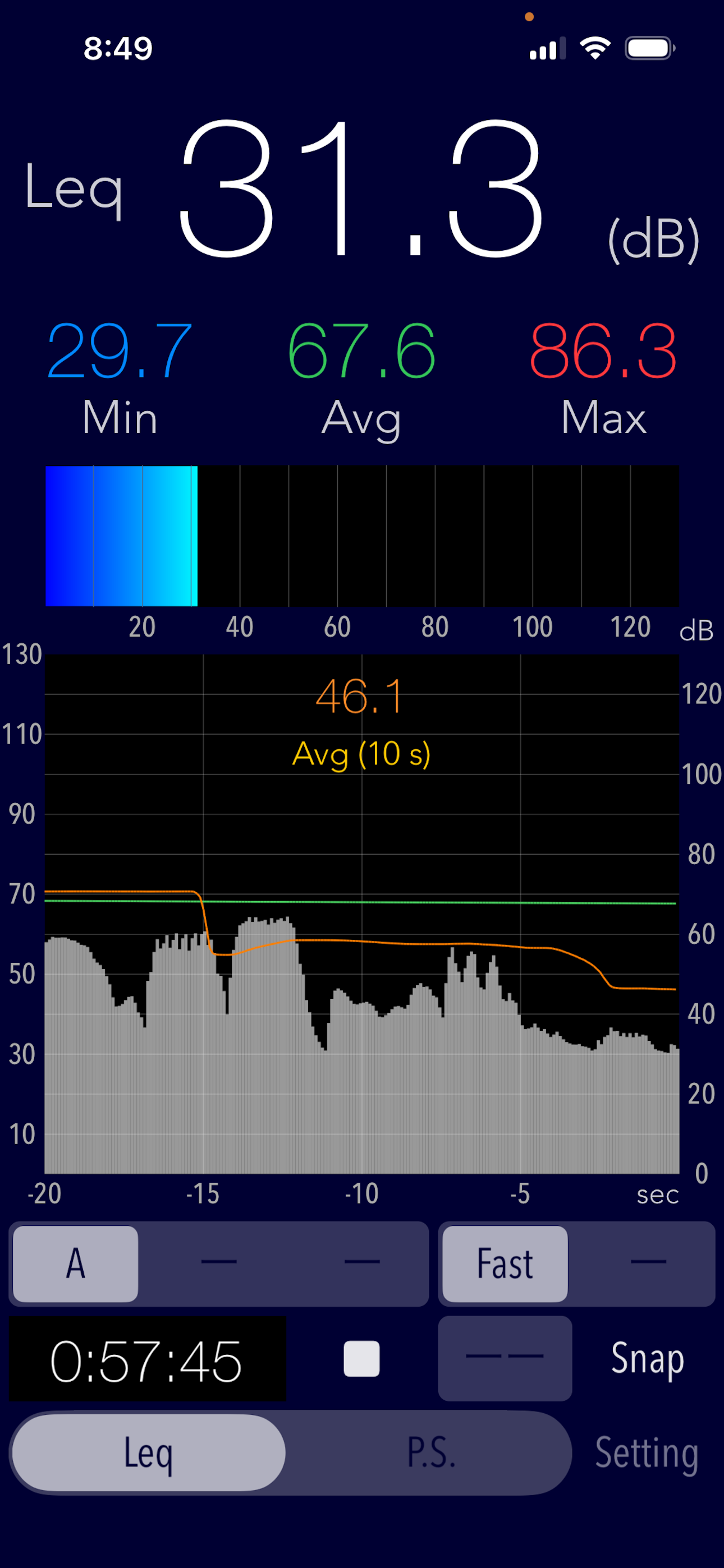 Sound Level Analyzer screenshot 7