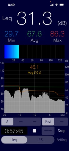 Sound Level Analyzer Screenshot 6 of 8