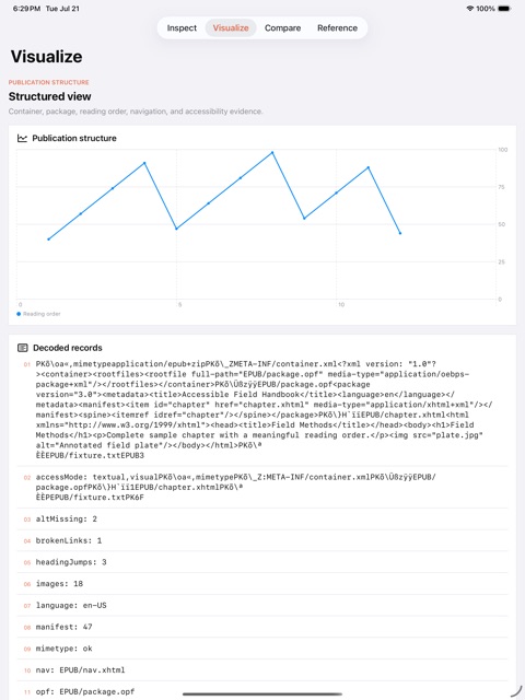 Epubproof: Book Audit screenshot 4