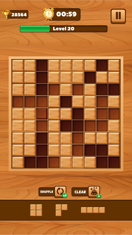 Wood Match - Wood Block