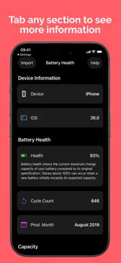 BAST: Battery Status screenshot 1