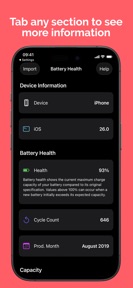 BAST: Battery Status screenshot