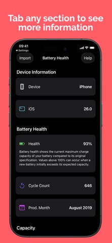 BAST: Battery Status Screenshot 1 of 3
