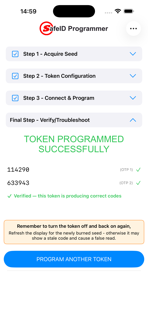 SafeID Programmer screenshot 7