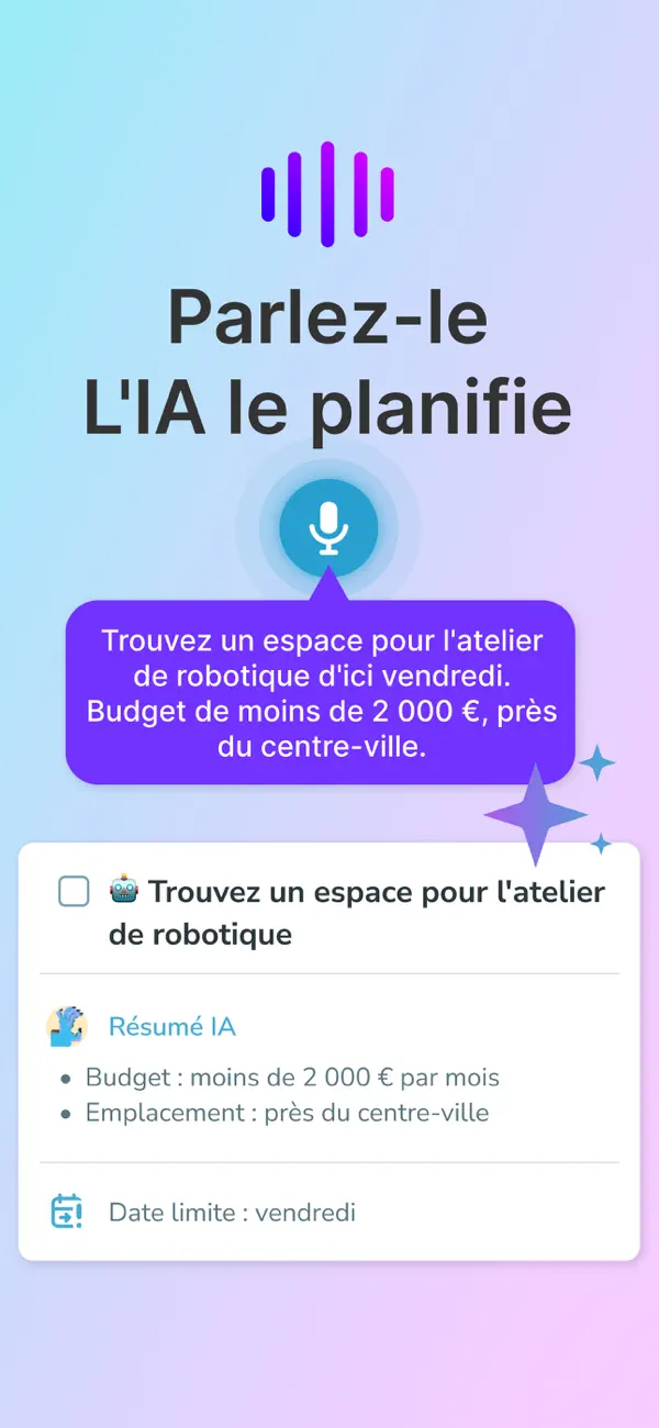 Screenshot #2 pour Ping: To-Do IA & Rappels