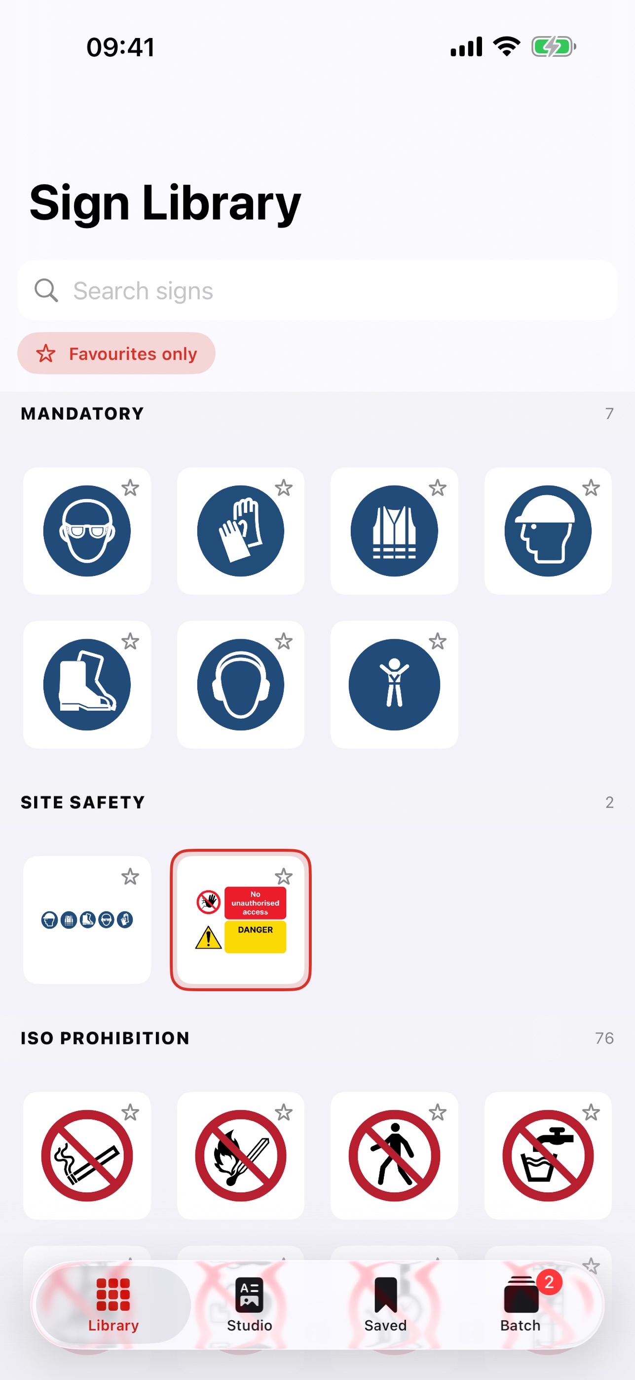 Screenshot 2 of Site Safety Signage