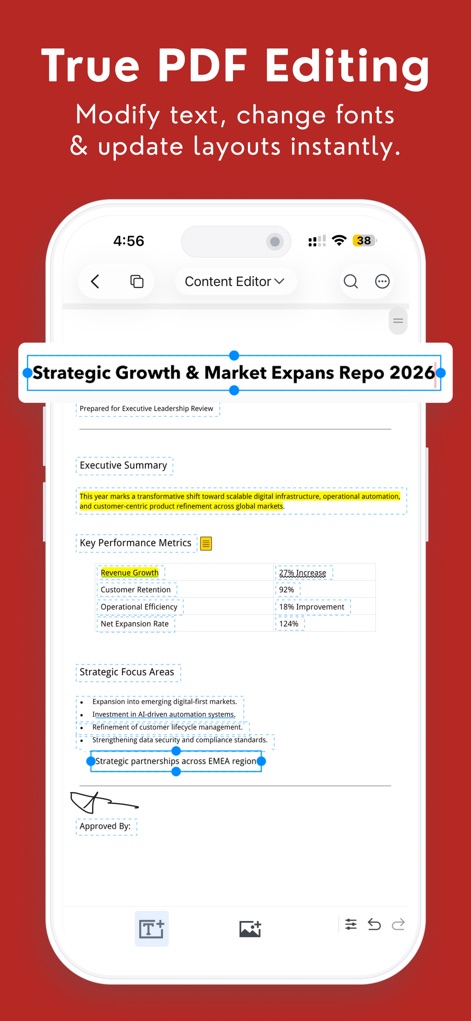 PDF Editor: Fill Edit,Sign PDF - Business App | MWM