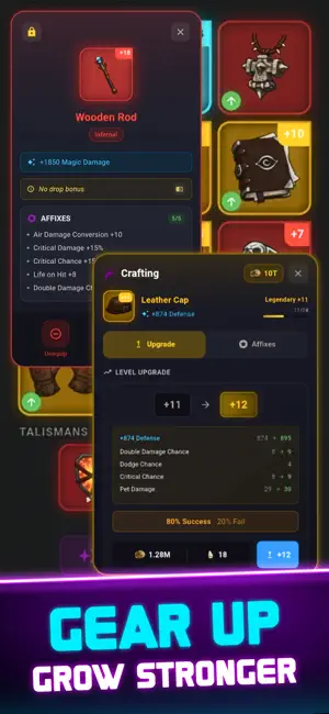 IdleArc: Idle MMORPG screenshot 3