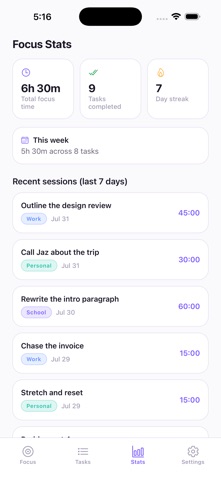 Task Roulette: Spin, Focus, Do Screenshot 6 of 8