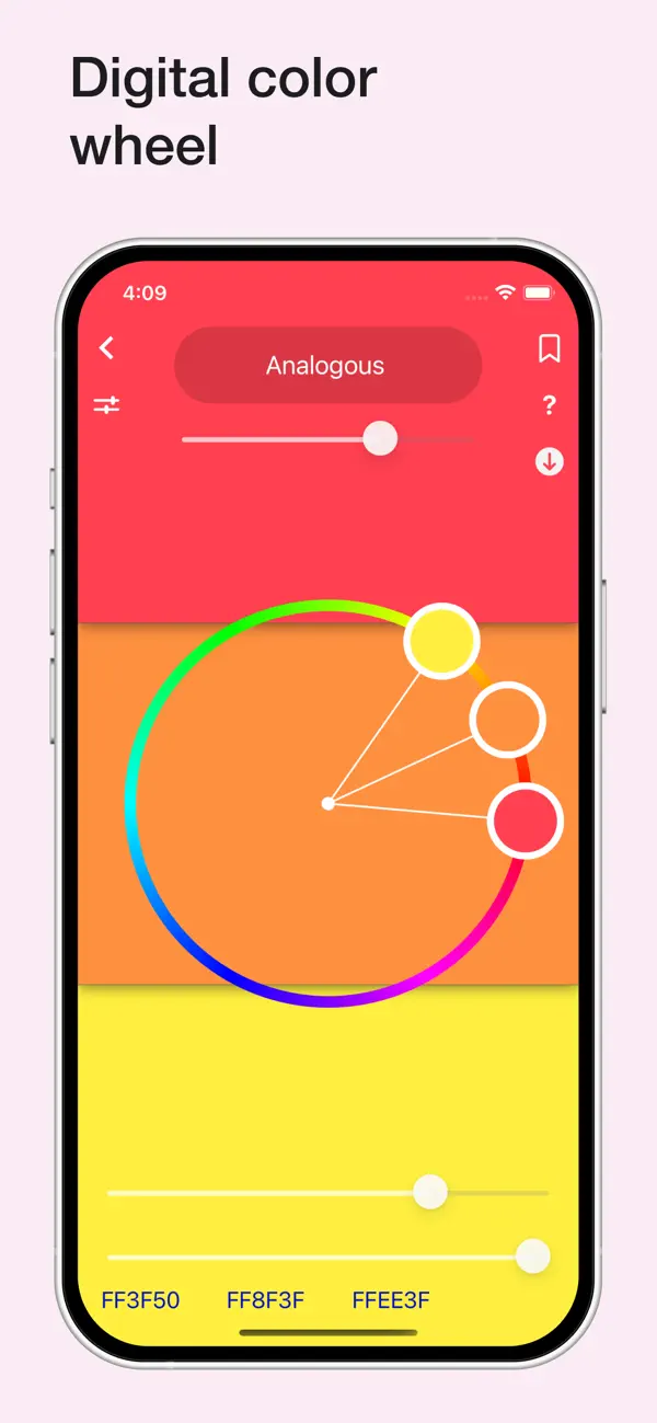 #1. Color Wheel (iOS) Door: Roman Sevastyanov
