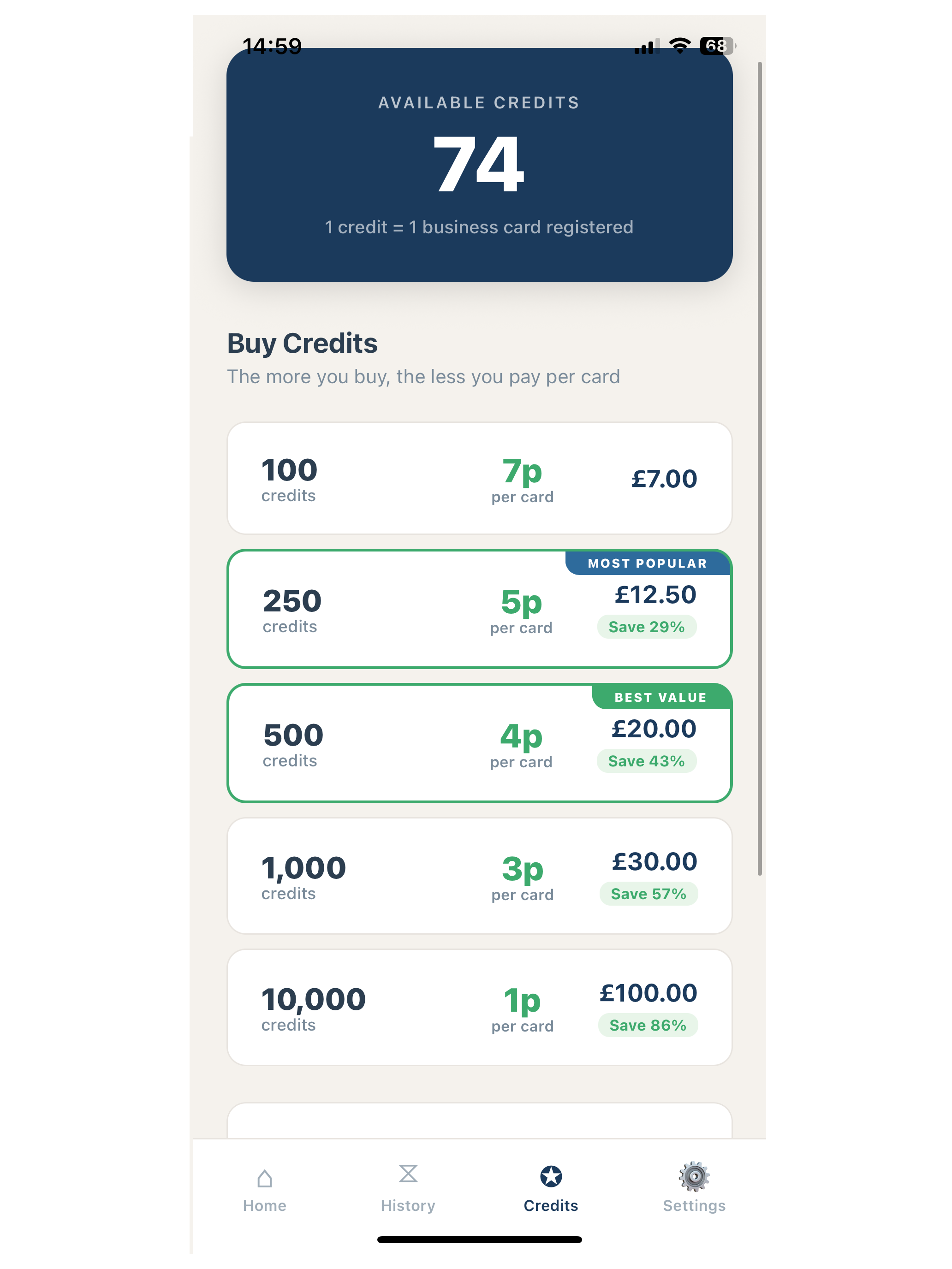 Card2CRM screenshot 8