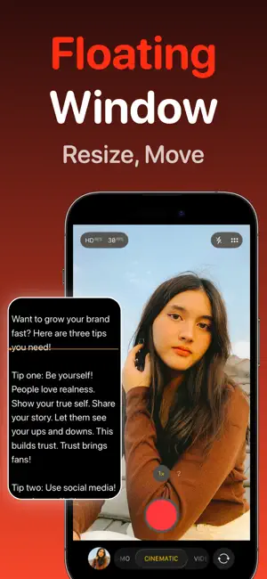 Floating Teleprompter for iPad screenshot 2