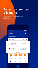 Banca Móvil BCP screenshot