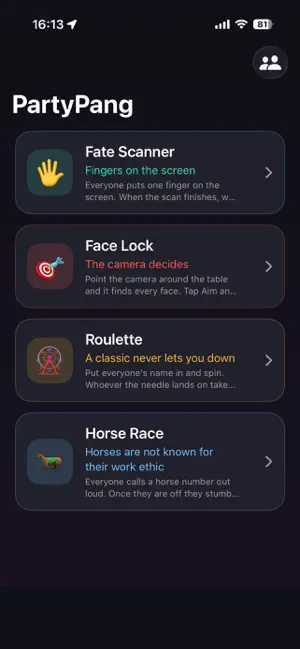 PartyPang: Party Games screenshot 1