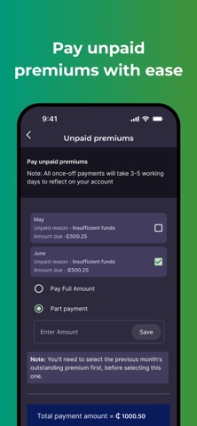 My OldMutual GH screenshot