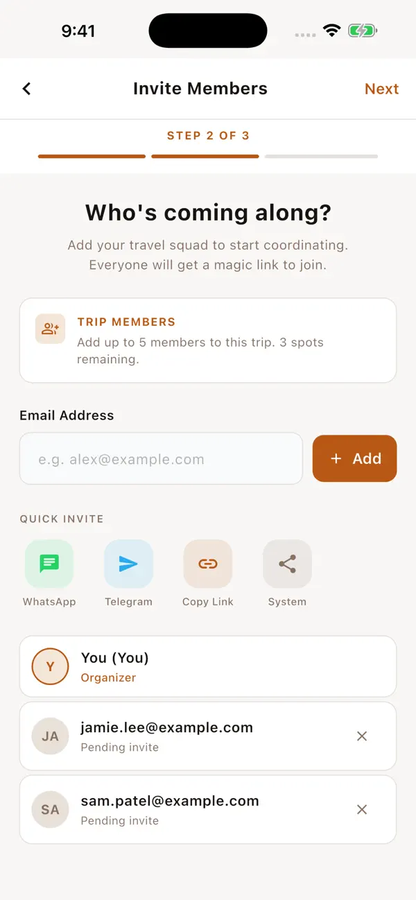 Screenshot #3 pour Stamped: Travel Planner