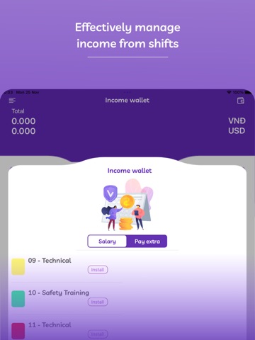 ShiftCal: Shift Schedule Maker iPad screenshot