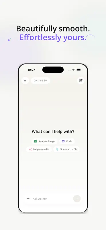 Aether - Open Source AI Agent screenshot 1 of 5