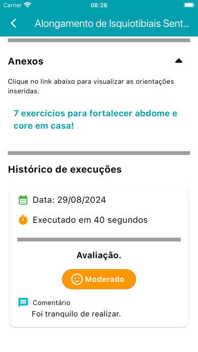FisioCare Neurogroup iPhone screenshot
