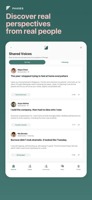 Phases: Where Stories Connect screenshot 2